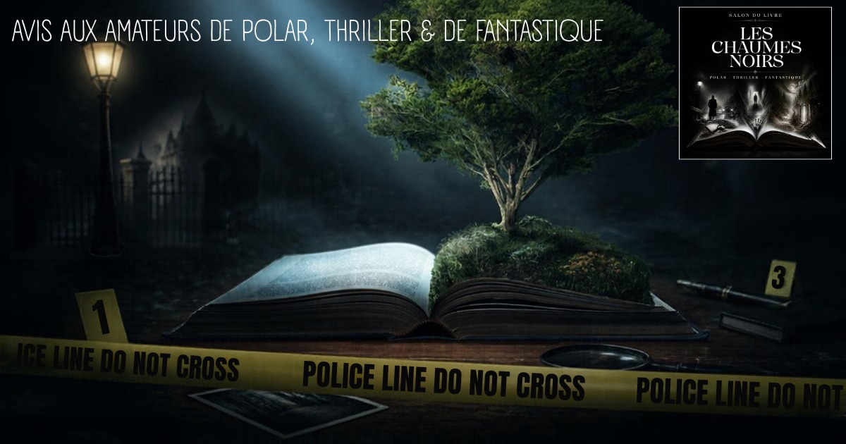 Avis aux amateurs de polars, thrillers et fantastique : rejoignez l’association Les Chaumes Noirs